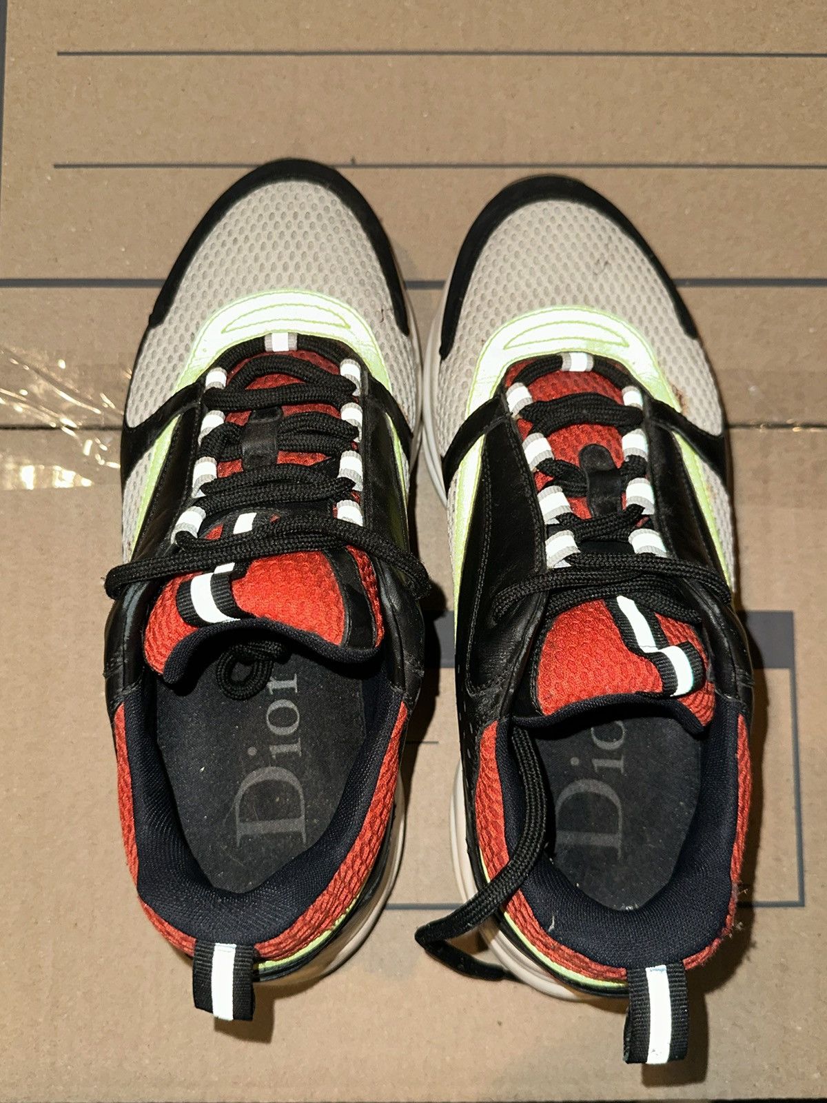 Dior Dior Homme B22 Colorblock Chunky Sneakers Size US 8 / EU 41 - 9 Thumbnail