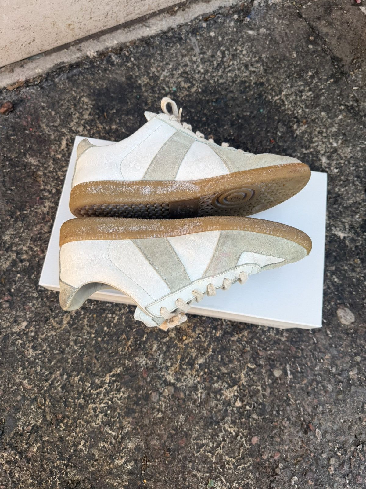 Maison Margiela Maison Margiela White GAT Size US 8 / EU 41 - 6 Thumbnail
