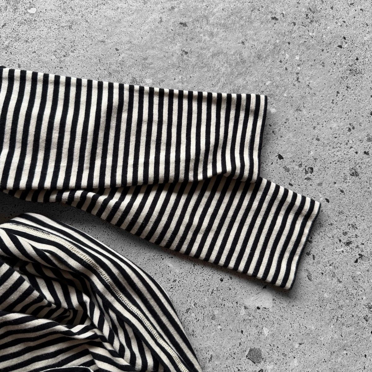 Max Mara × Weekend Max Mara Max Mara Weekend Womens V-Neck Striped 3/4 Sleeve Top Shirt Size S / US 4 / IT 40 - 5 Thumbnail