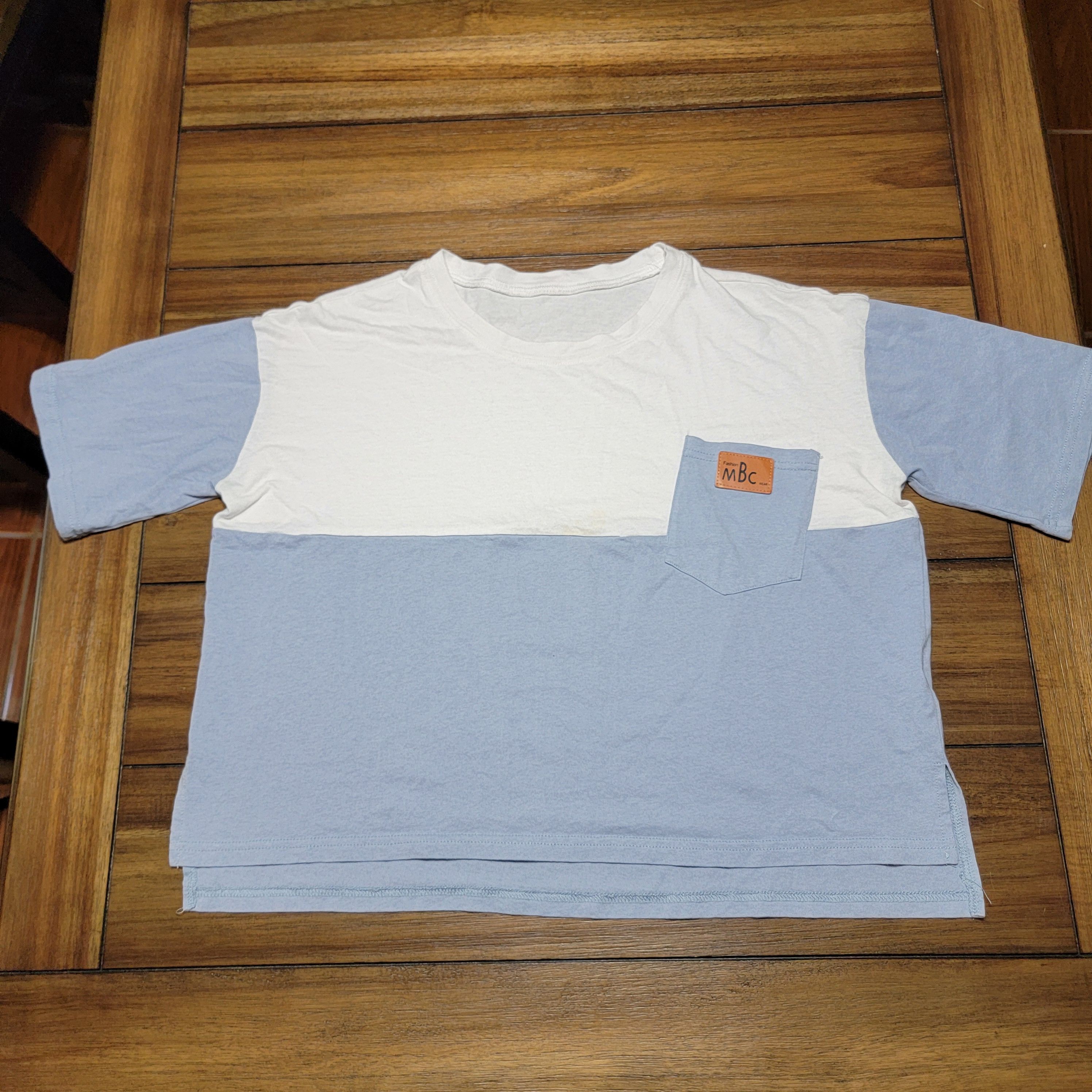 Shein Fashion MBC Wear SS Crop Tee w/ Pocket - Size Large Size L / US 10 / IT 46 - 1 Thumbnail