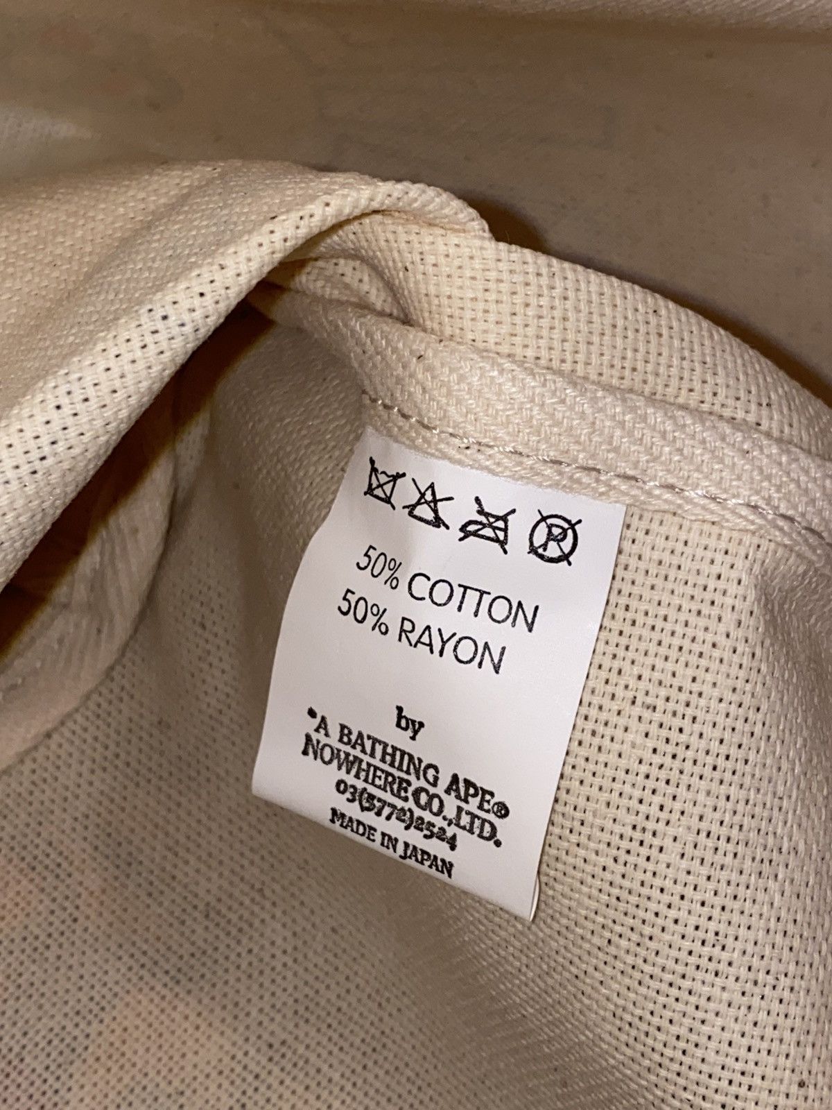 Bape Baby Milo Baby Lisa Canvas Tote Size ONE SIZE - 6 Thumbnail