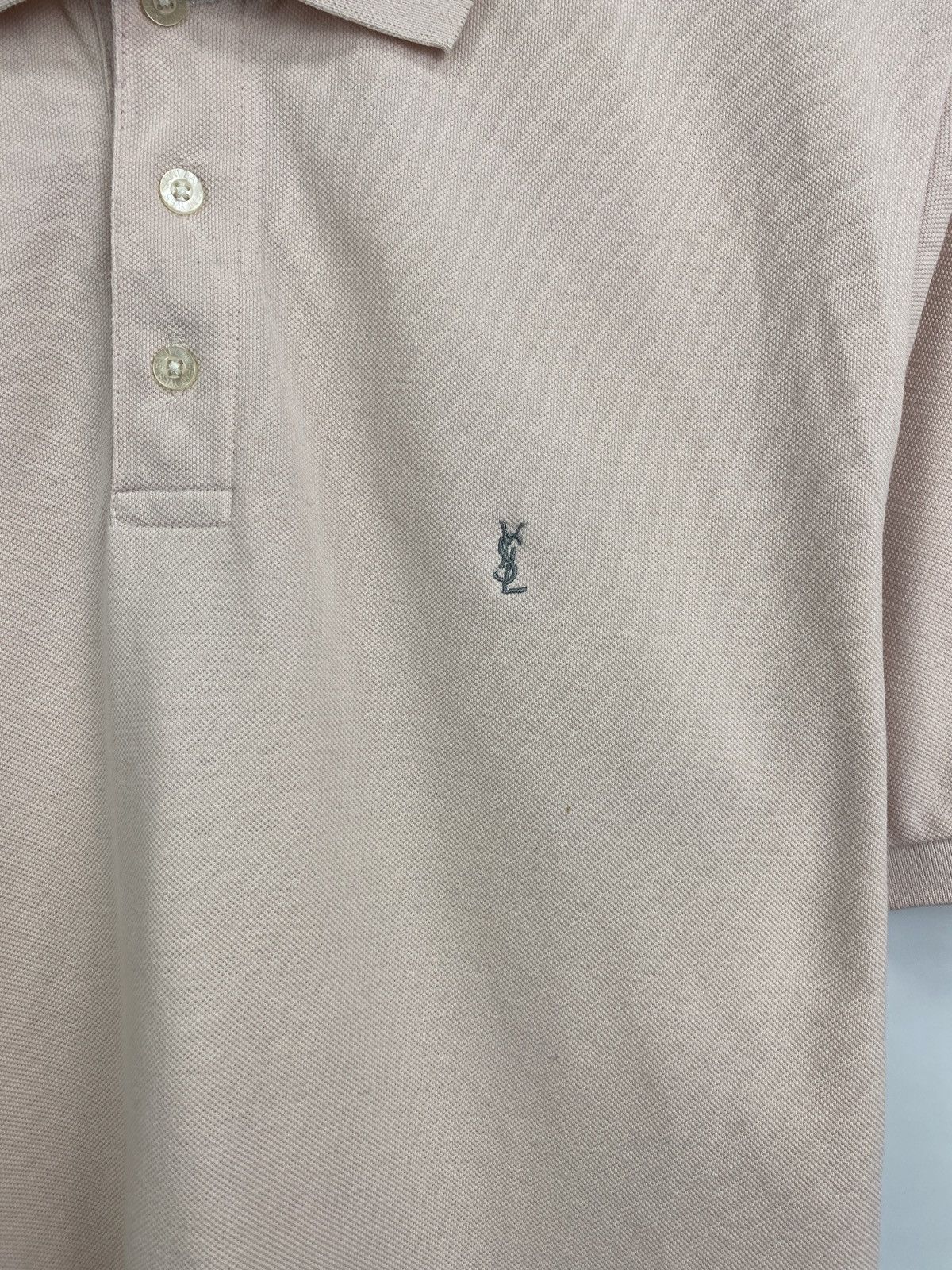 Yves Saint Laurent Vintage 90s Yves Saint Laurent YSL polo t-shirt Size US L / EU 52-54 / 3 - 4 Thumbnail