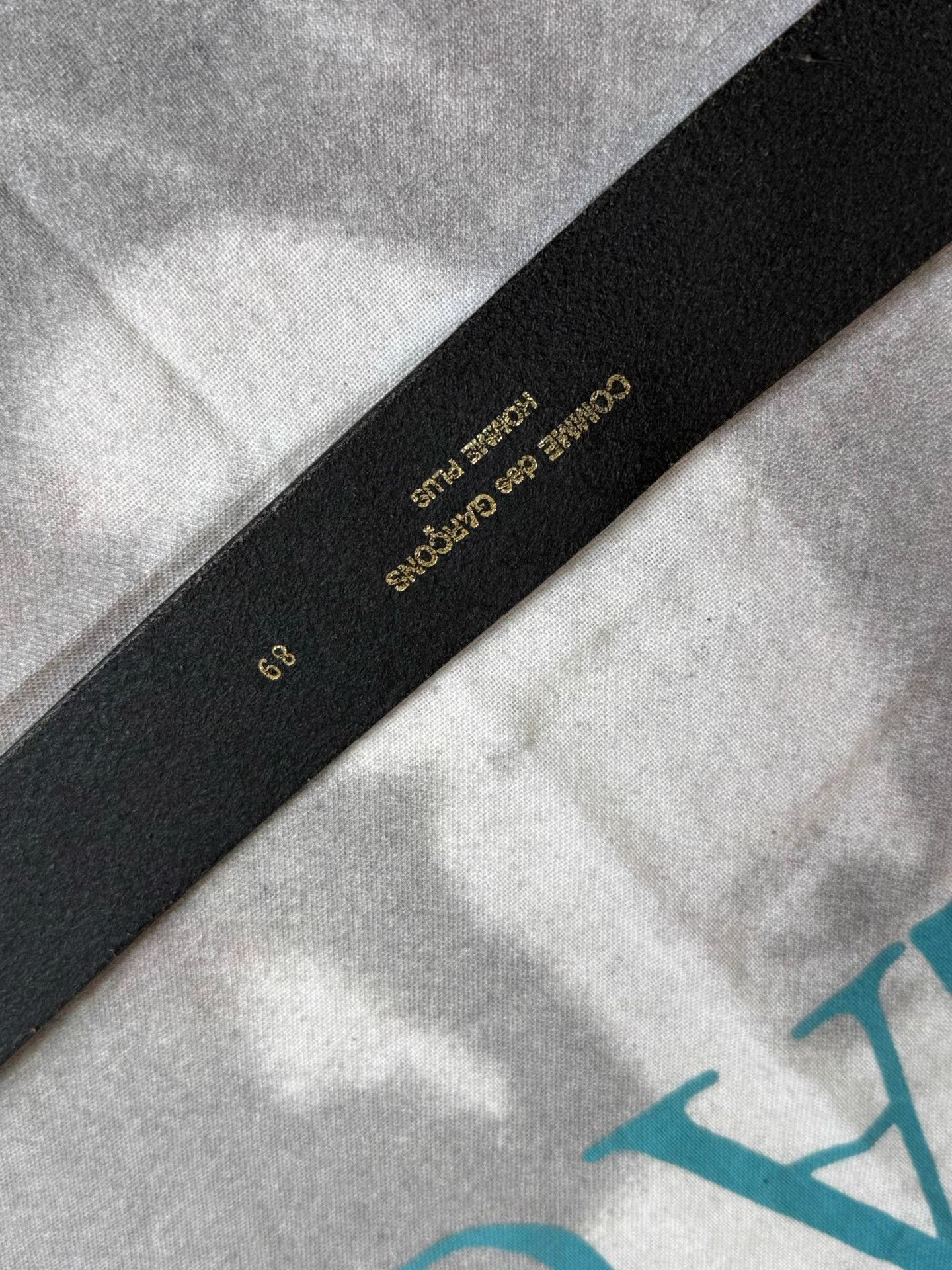 Comme des Garcons Homme Plus Comme des Garçons Homme Plus Diamond Buckle Belt K20 Size ONE SIZE - 4 Thumbnail