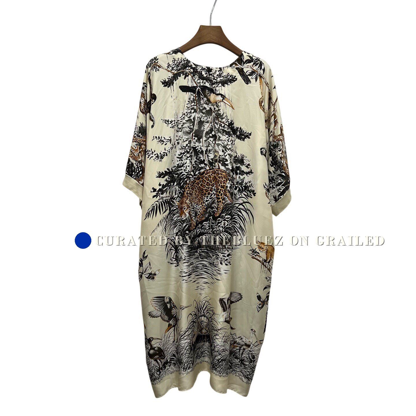 Hermes Hermes Animal Print Knit Dress Size S / US 4 / IT 40 - 1 Thumbnail