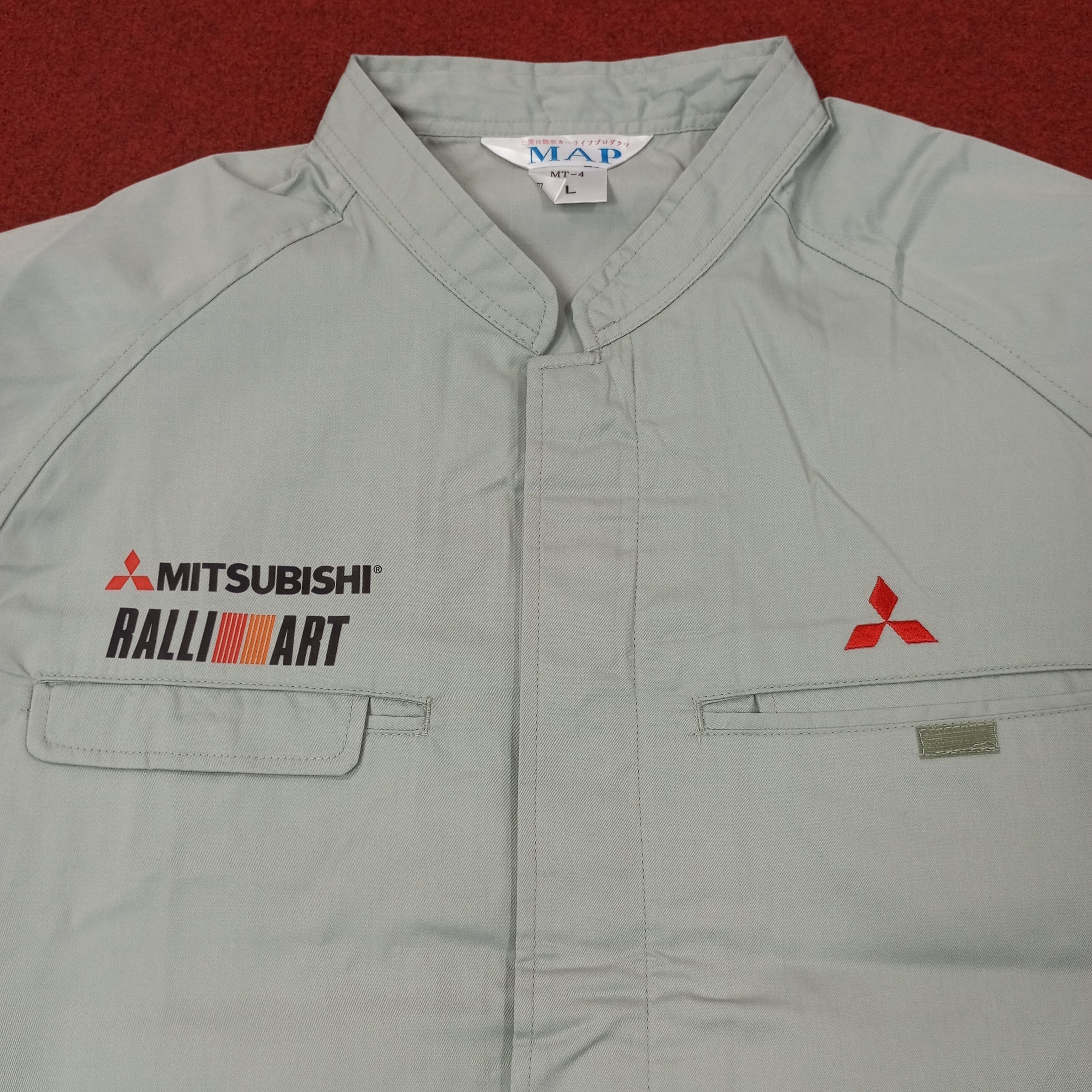 Vintage Mitsubishi Motorsports Workwear Custom Jacket c246n22 Size US M / EU 48-50 / 2 - 4 Thumbnail