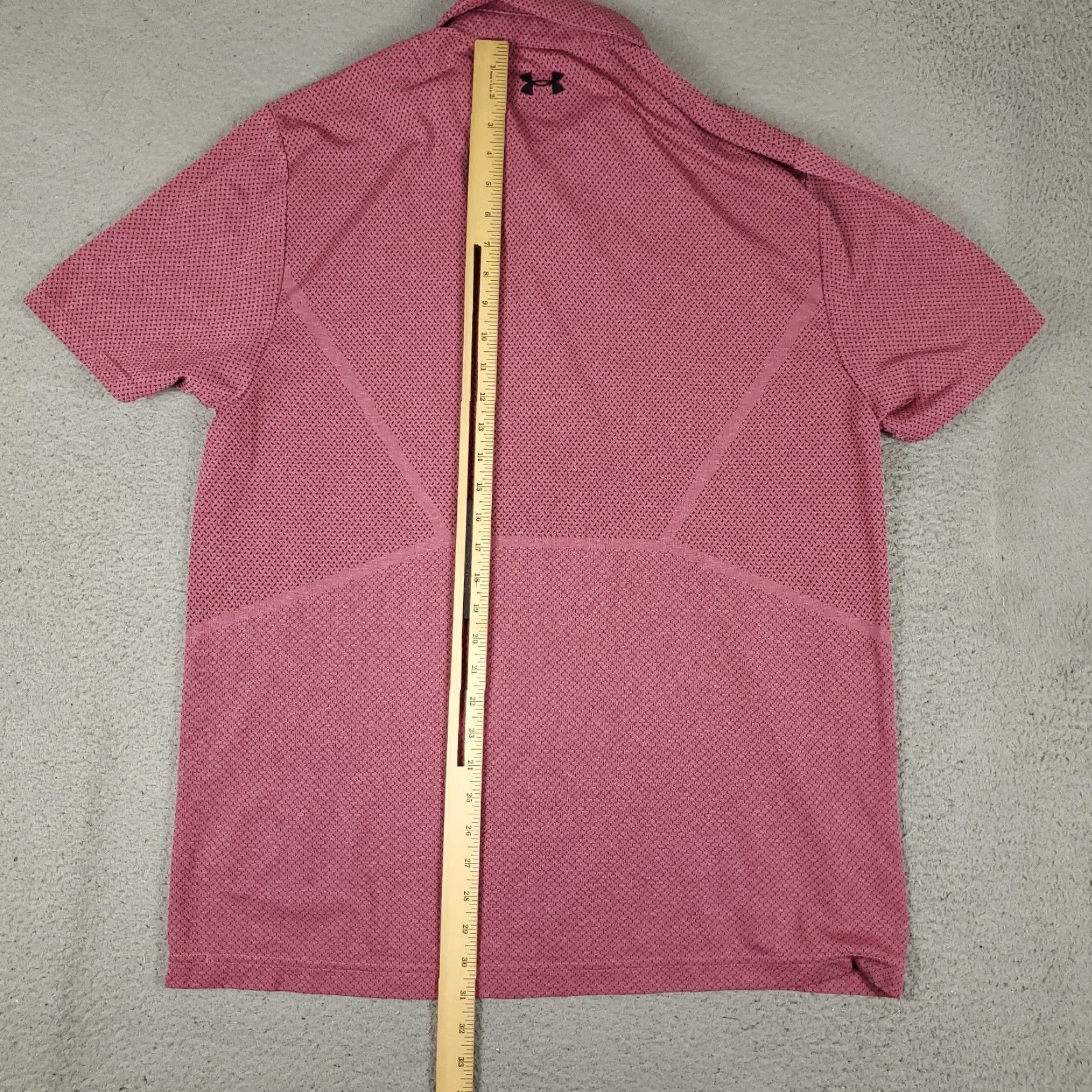 Under Armour Under Armour Polo Shirt Mens XL Burgundy/Pink Golf Casual Short Sleeve Shirt Size US XL / EU 56 / 4 - 3 Thumbnail