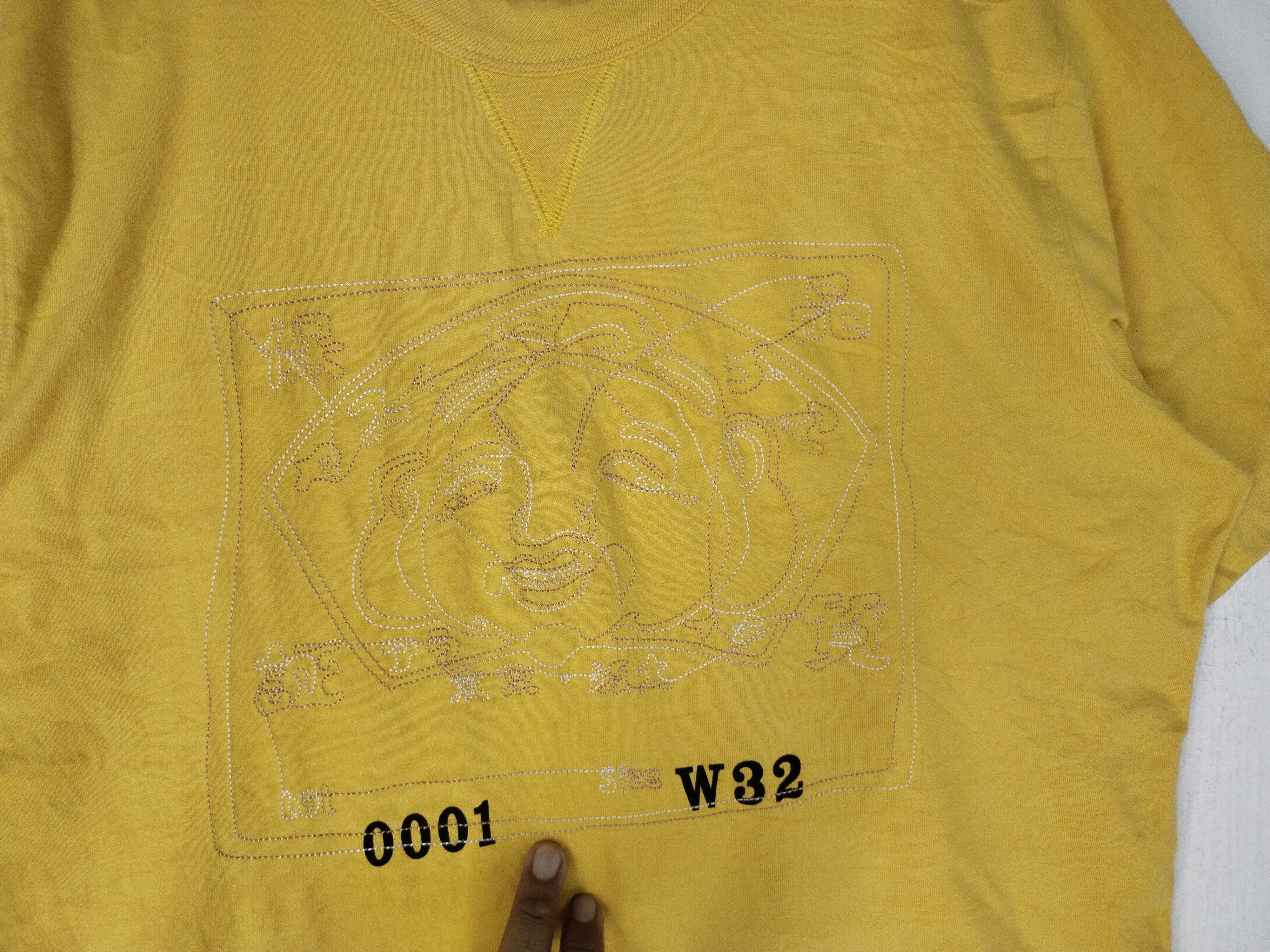 Evisu Vintage Evisu Embroidery Yellow Shirt Tee Size US M / EU 48-50 / 2 - 6 Thumbnail