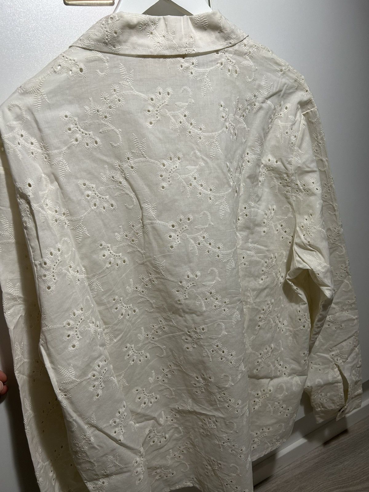 FiveFourFive Five Four Five Sangallo Summer Shirt Ivory Size L Size US L / EU 52-54 / 3 - 4 Thumbnail