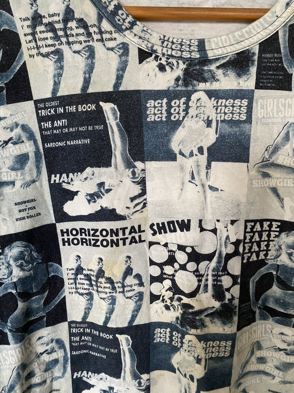 Hysteric Glamour Fuck bitch black logo azul Japan Size US M / EU 48-50 / 2 - 6 Thumbnail