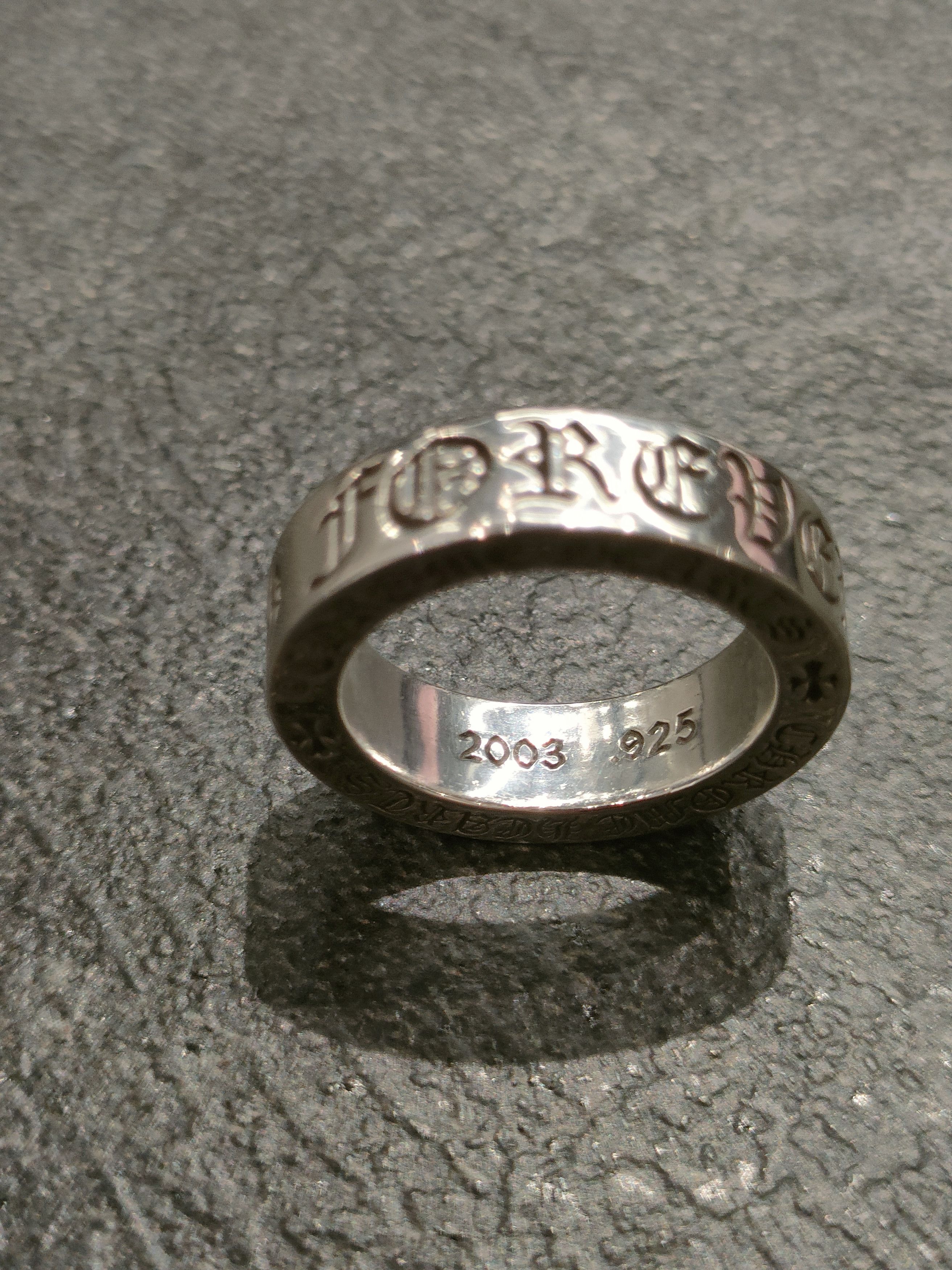 Chrome Hearts Chrome Hearts Silver Forever Ring Size ONE SIZE - 10 Thumbnail