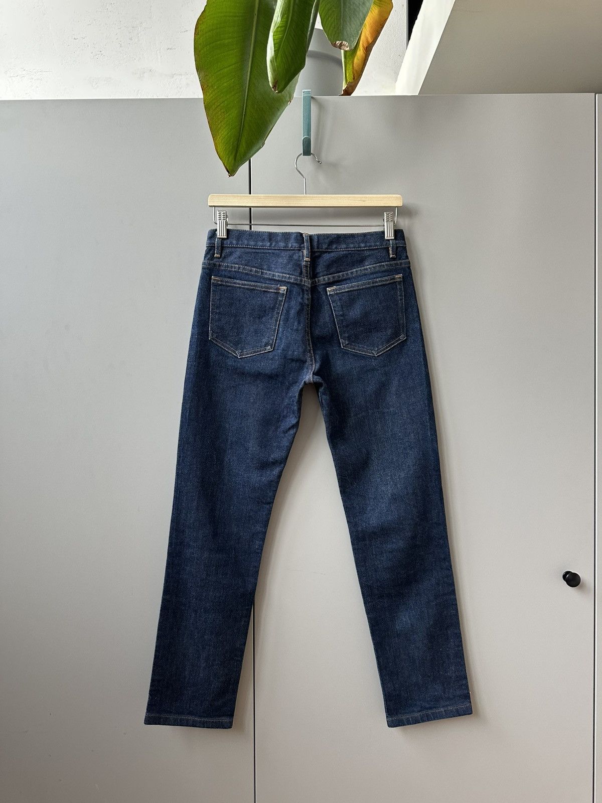 A.P.C. A.P.C. Navy Blue Denim Jeans 29 Size US 29 - 3 Thumbnail