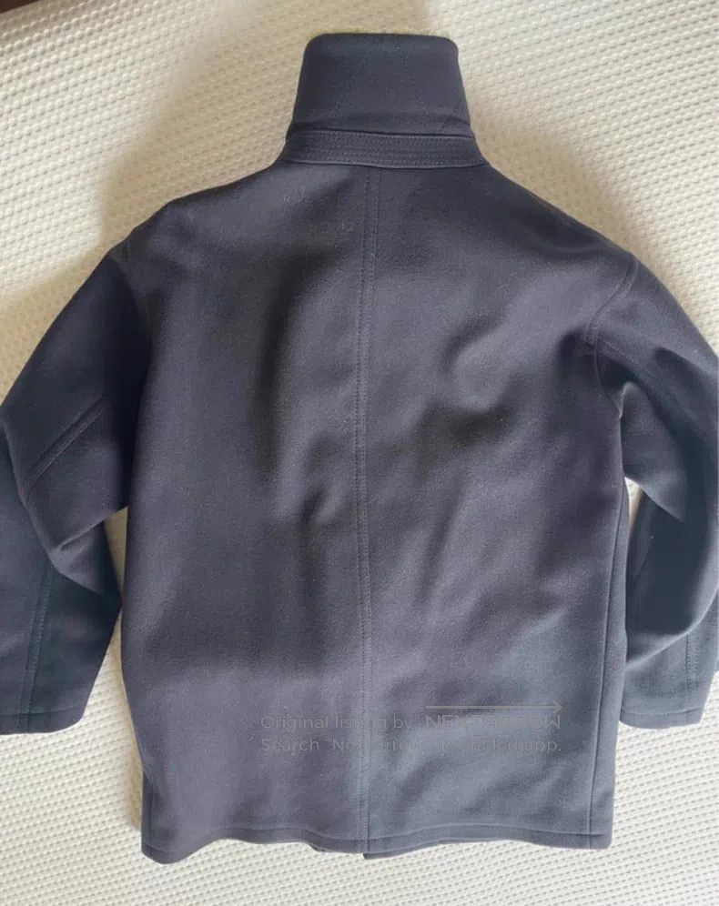 Hermes Hermes Pure cashmere coat, fur integrated style Size US L / EU 52-54 / 3 - 3 Thumbnail