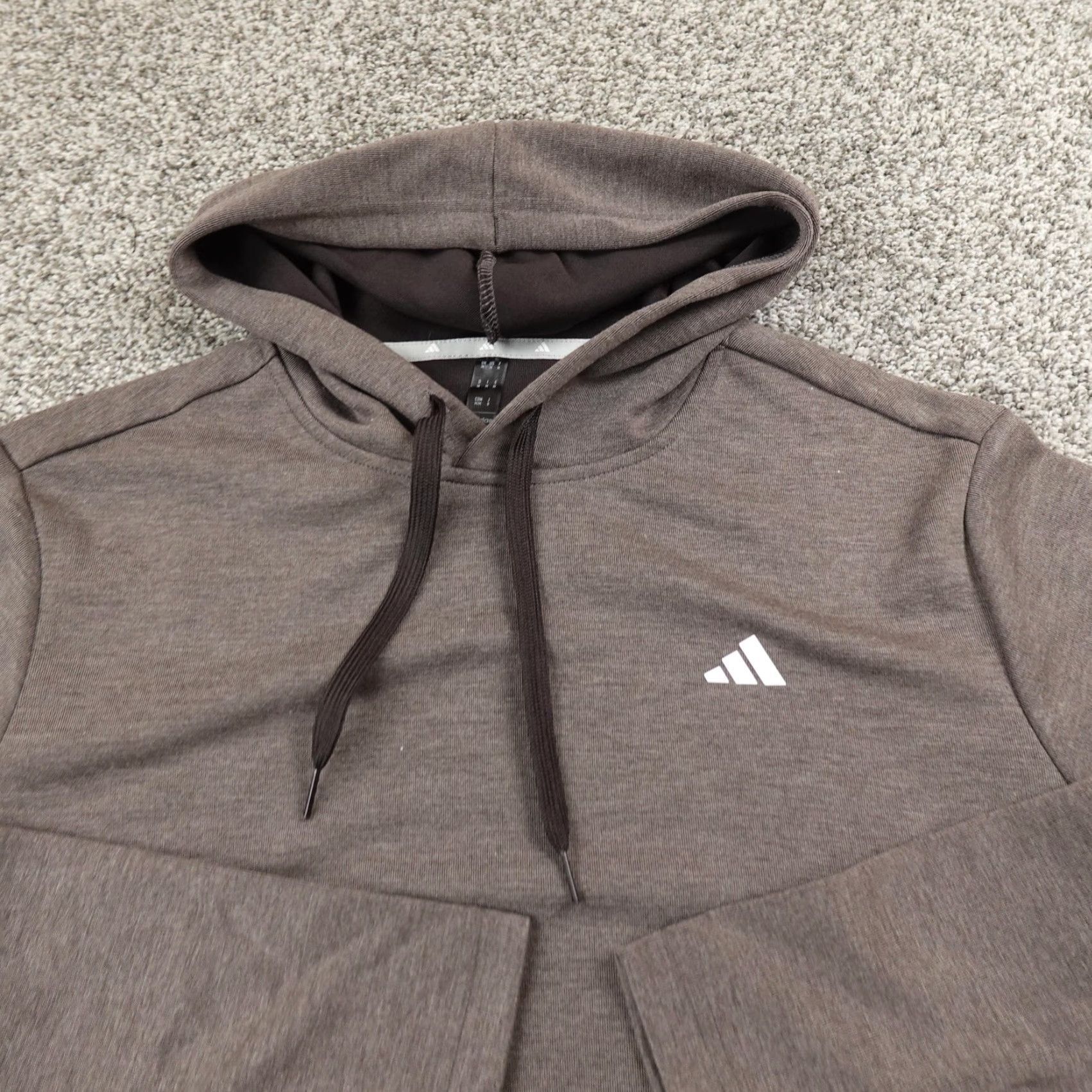 Adidas Adidas Hoodie Mens M Brown Pullover Regular Fit Size US M / EU 48-50 / 2 - 3 Thumbnail