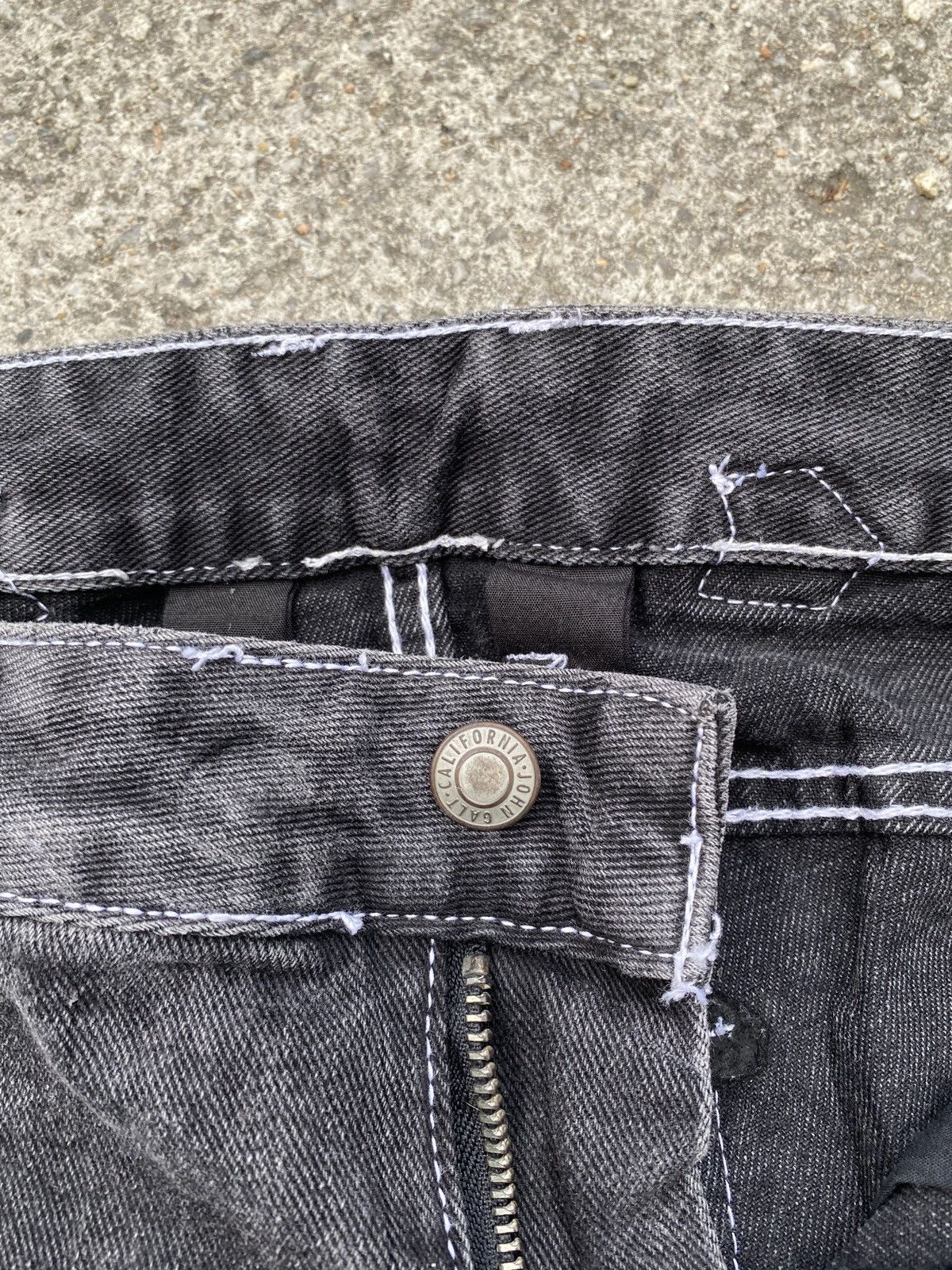 If Six Was Nine × Japanese Brand × Le Grande Bleu (L.G.B.) John Galt Buckle Back Flare Denim Size US 30 / EU 46 - 13 Thumbnail