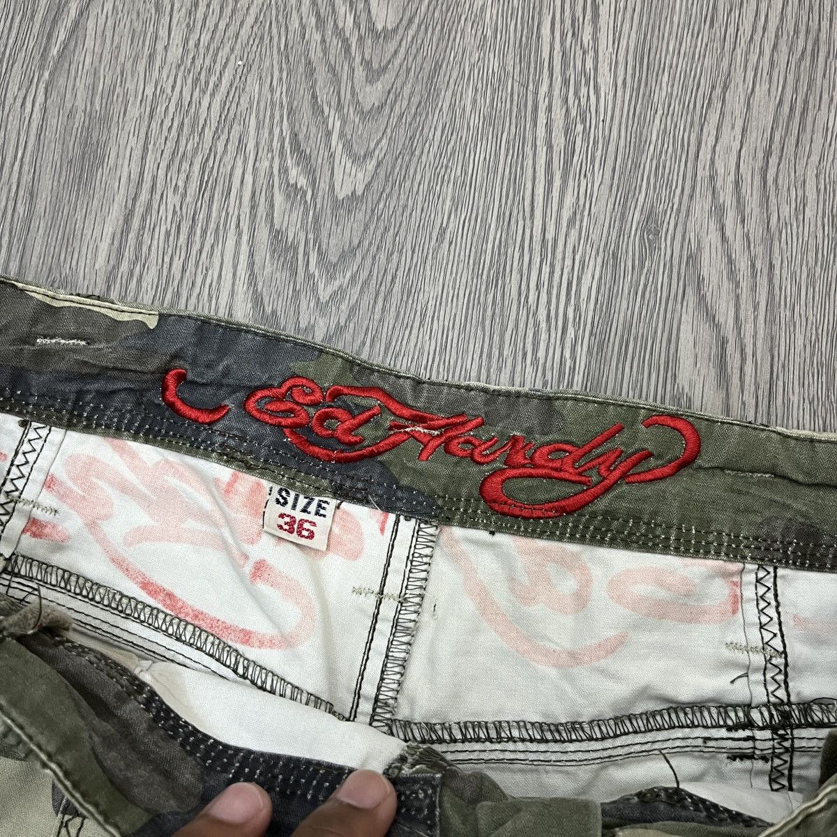 Ed Hardy Camo Cargo Ed Hardy Embroidery Skull Love Size US 34 / EU 50 - 13 Thumbnail