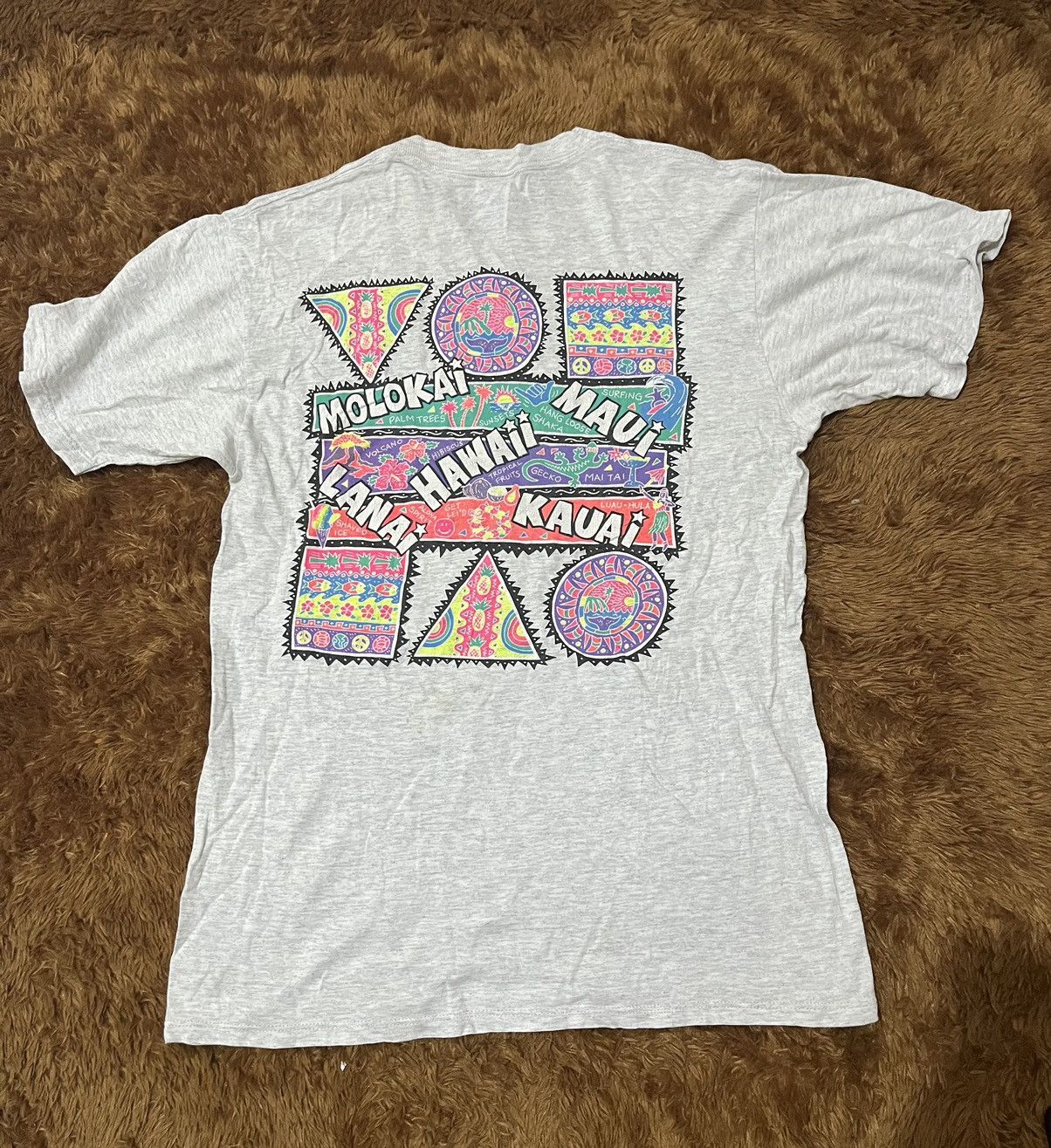 Vintage Hawai Tshirt Tag Jerzees Made In USA Y2K Style Vintage Size US M / EU 48-50 / 2 - 6 Thumbnail