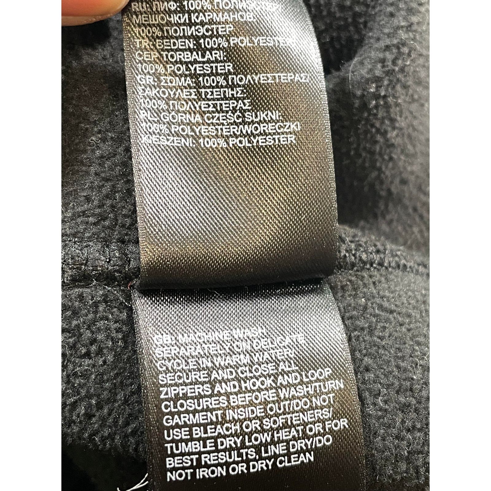 The North Face The North Face Black Fleece Zip Up Size US XL / EU 56 / 4 - 4 Thumbnail