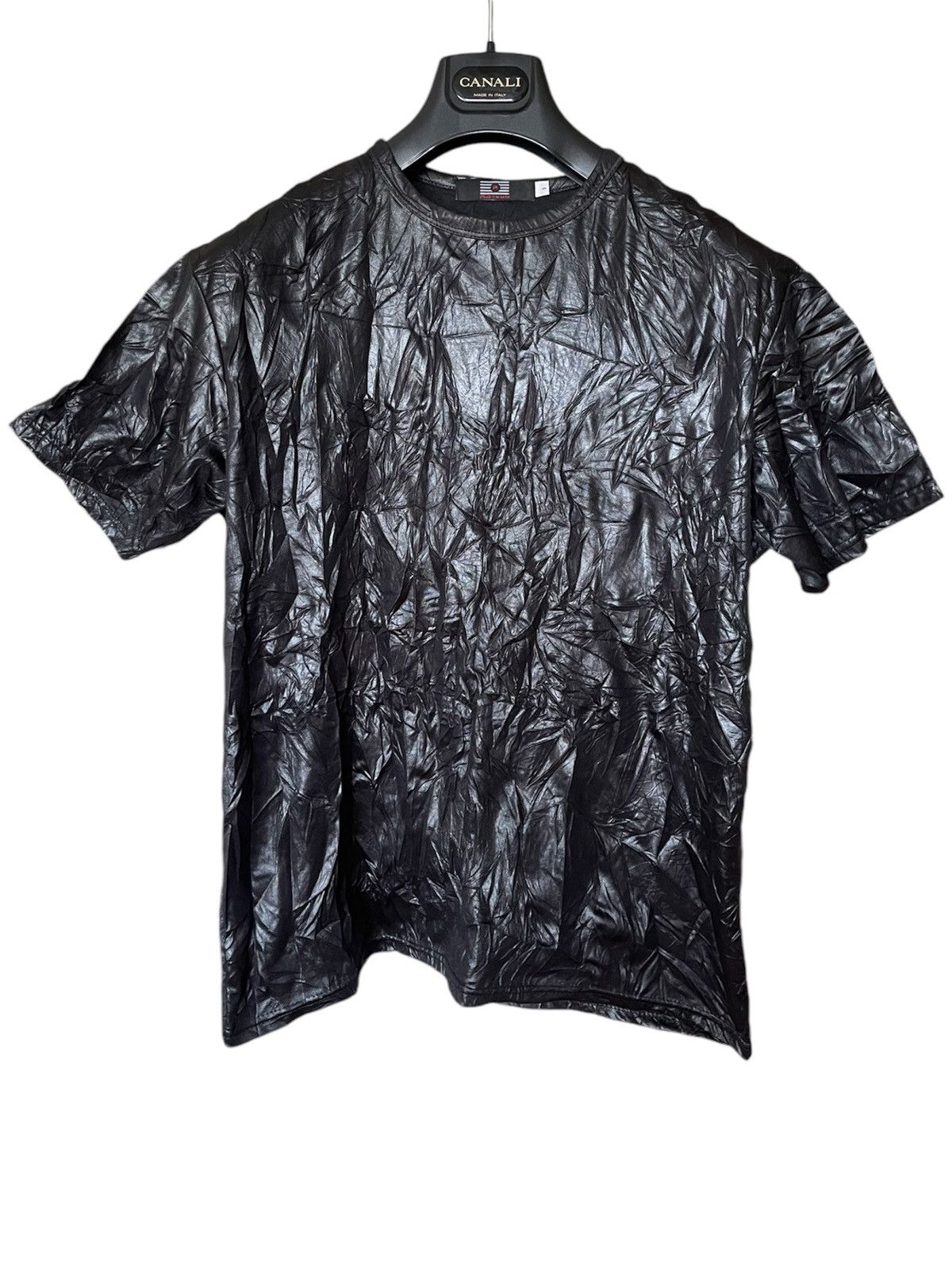 Designer × Japanese Brand Raygun polyester rave black vintage t-shirt tee drkshdw Size US L / EU 52-54 / 3 - 1 Thumbnail