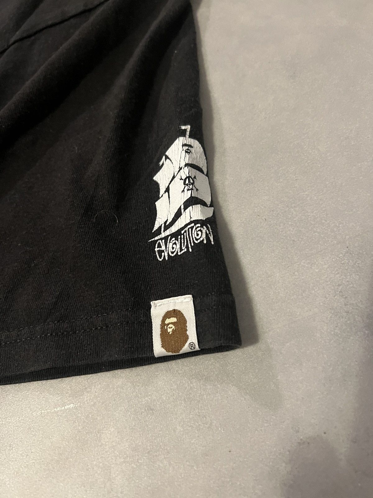 Bape × Stussy Bape x Stussy Survival of the Fittest Tee Size US XL / EU 56 / 4 - 4 Thumbnail