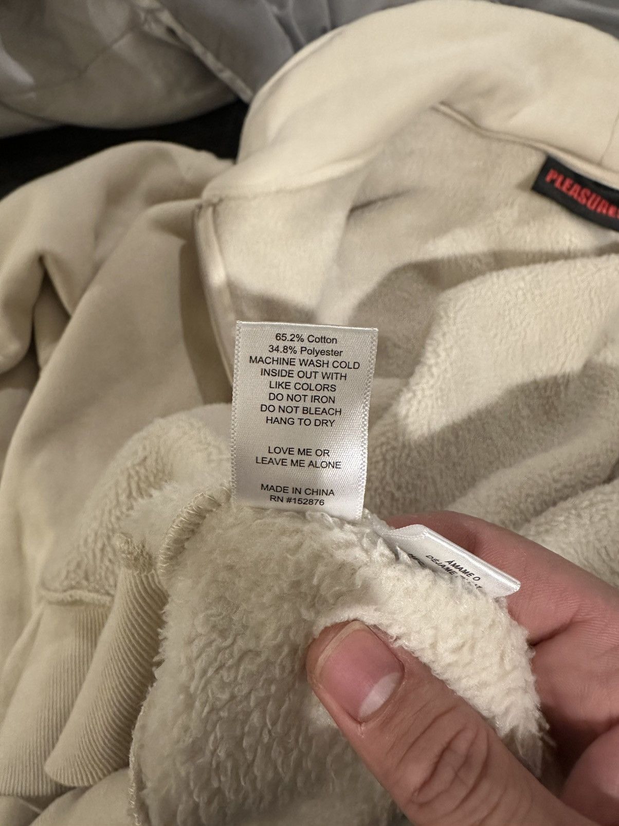 Pleasures Pleasures Old English Zip Hoodie Size US L / EU 52-54 / 3 - 5 Thumbnail