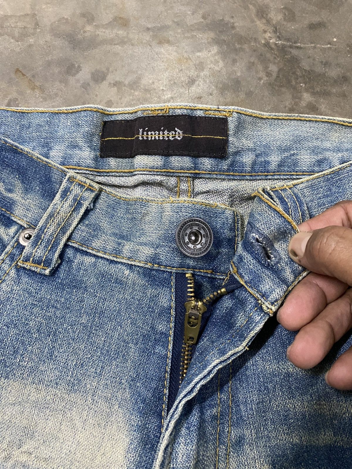 Hysteric Glamour × If Six Was Nine × Japanese Brand Flare Jeans Japan Limited Distressed Vintage act190 Size US 32 / EU 48 - 14 Thumbnail