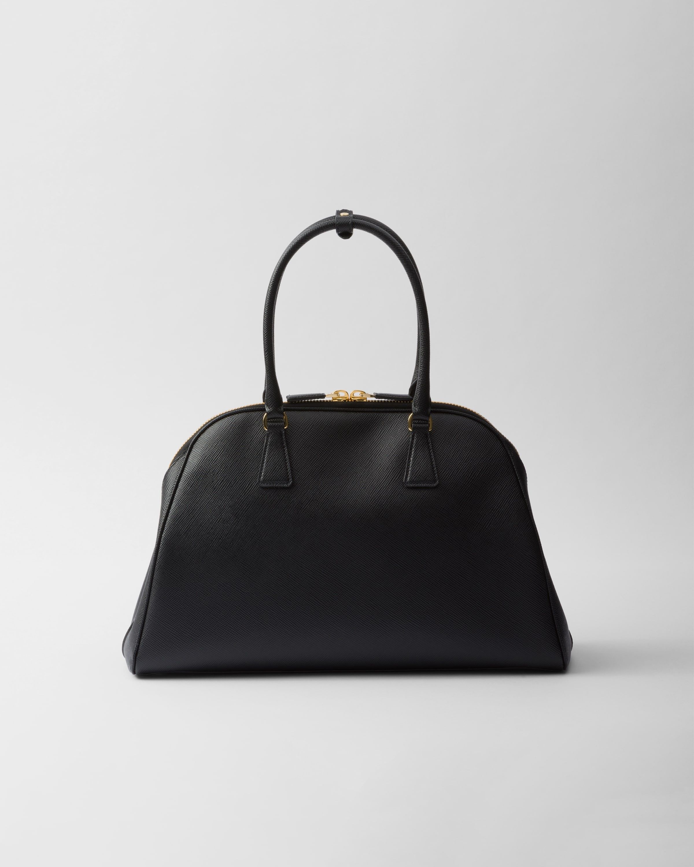 Prada o1la1rc1a0925 Size: OS / Large Saffiano Leather Bag in Black Size ONE SIZE - 4 Thumbnail