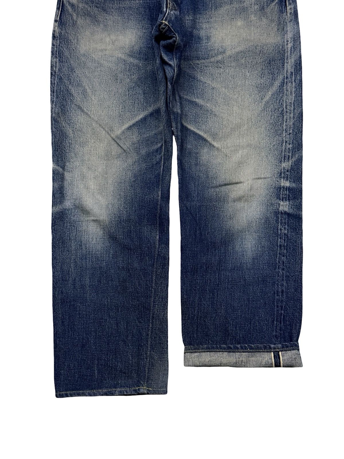 Denime Vintage 90s Denime Selvedge Denim Jeans Made in Japan | W33 Size US 33 - 6 Thumbnail