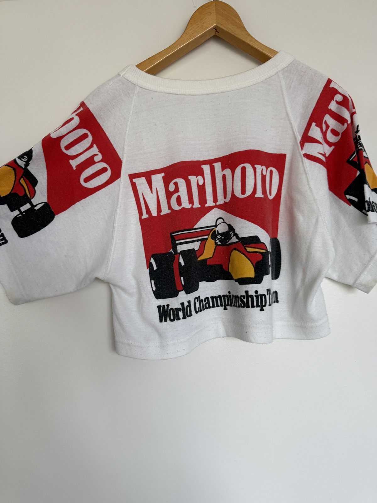 Marlboro × Vintage Marlboro world championship racing crop top Size ONE SIZE - 2 Thumbnail