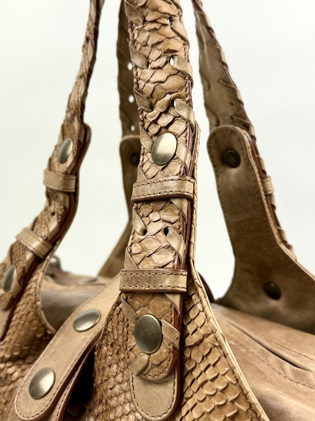 Chloe Chloe - Phoebe Philo - 04 - Brown - Python Skin - Silverado Size ONE SIZE - 10 Thumbnail
