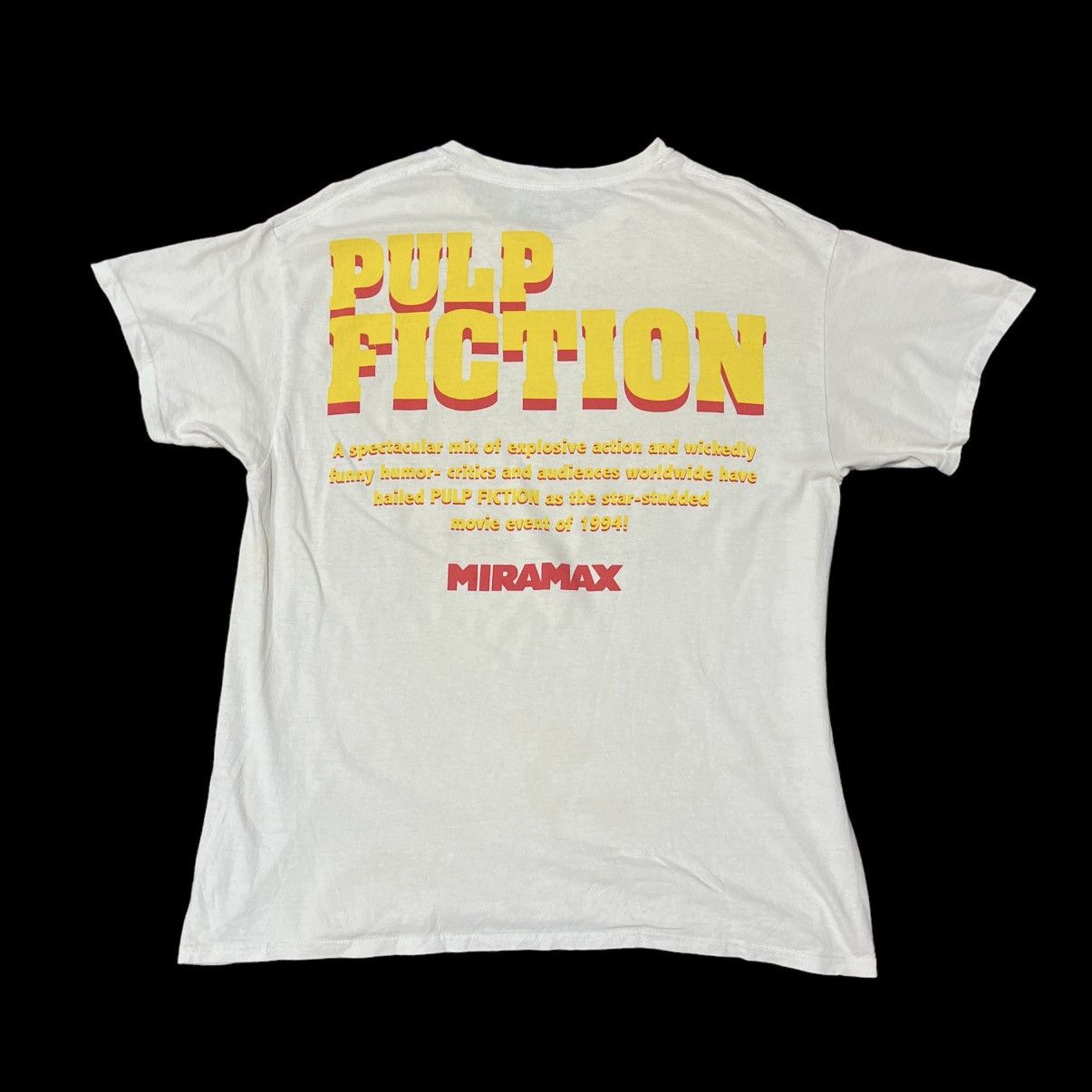 Other Pulp Fiction Movie John Travolta Uma Thurman TShirt Size US L / EU 52-54 / 3 - 2 Thumbnail