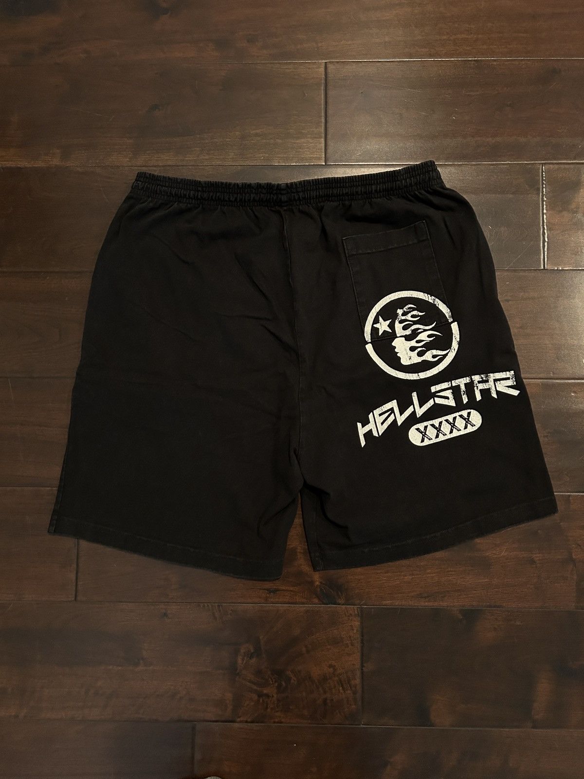 HELLSTAR Hellstar XXXX Flames fleece shorts Size US 38 / EU 54 - 3 Thumbnail