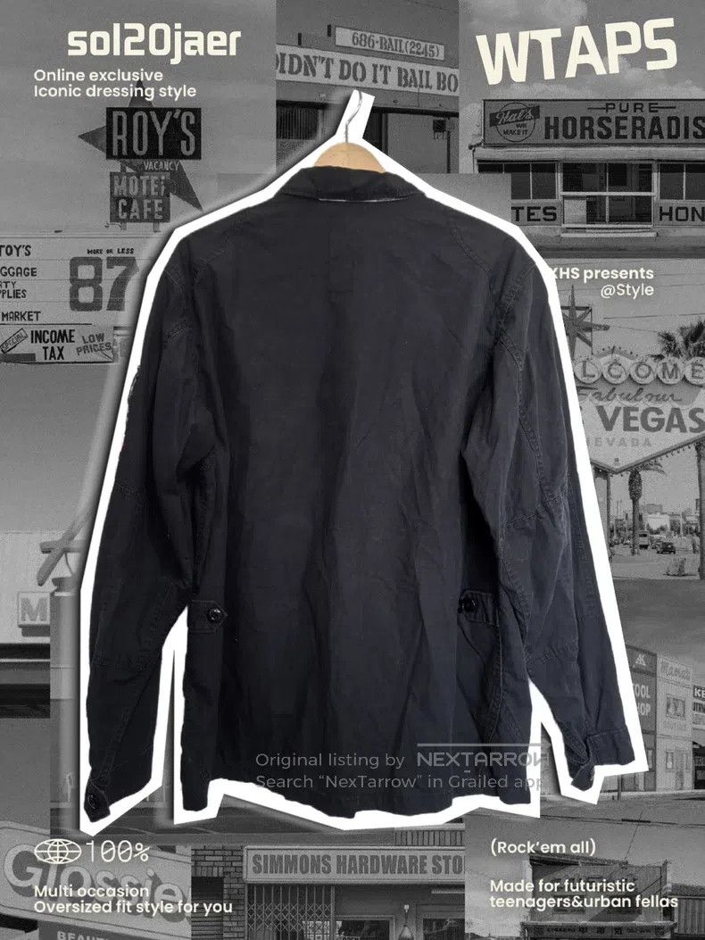 Wtaps Wtaps Early diagonal four-pocket tiger print lined jacket Size US L / EU 52-54 / 3 - 2 Thumbnail