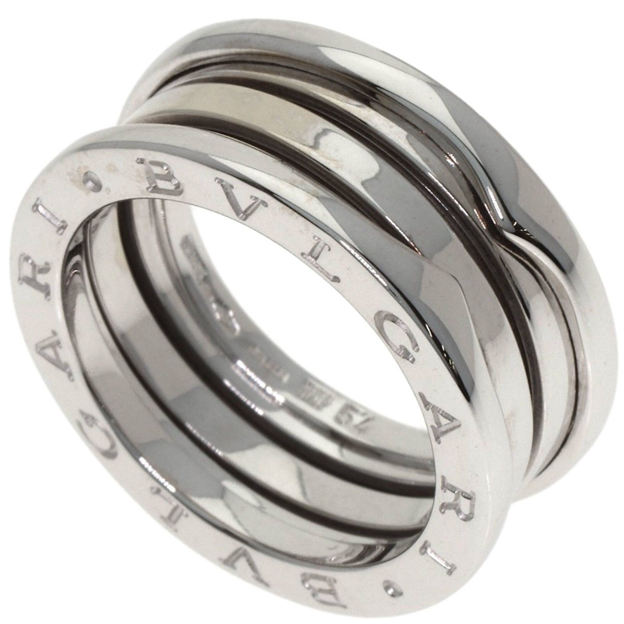 Bvlgari Bvlgari Bulgari B-zero1 3-band ring #54, 18K white gold, women's ring. Size ONE SIZE - 1 Thumbnail