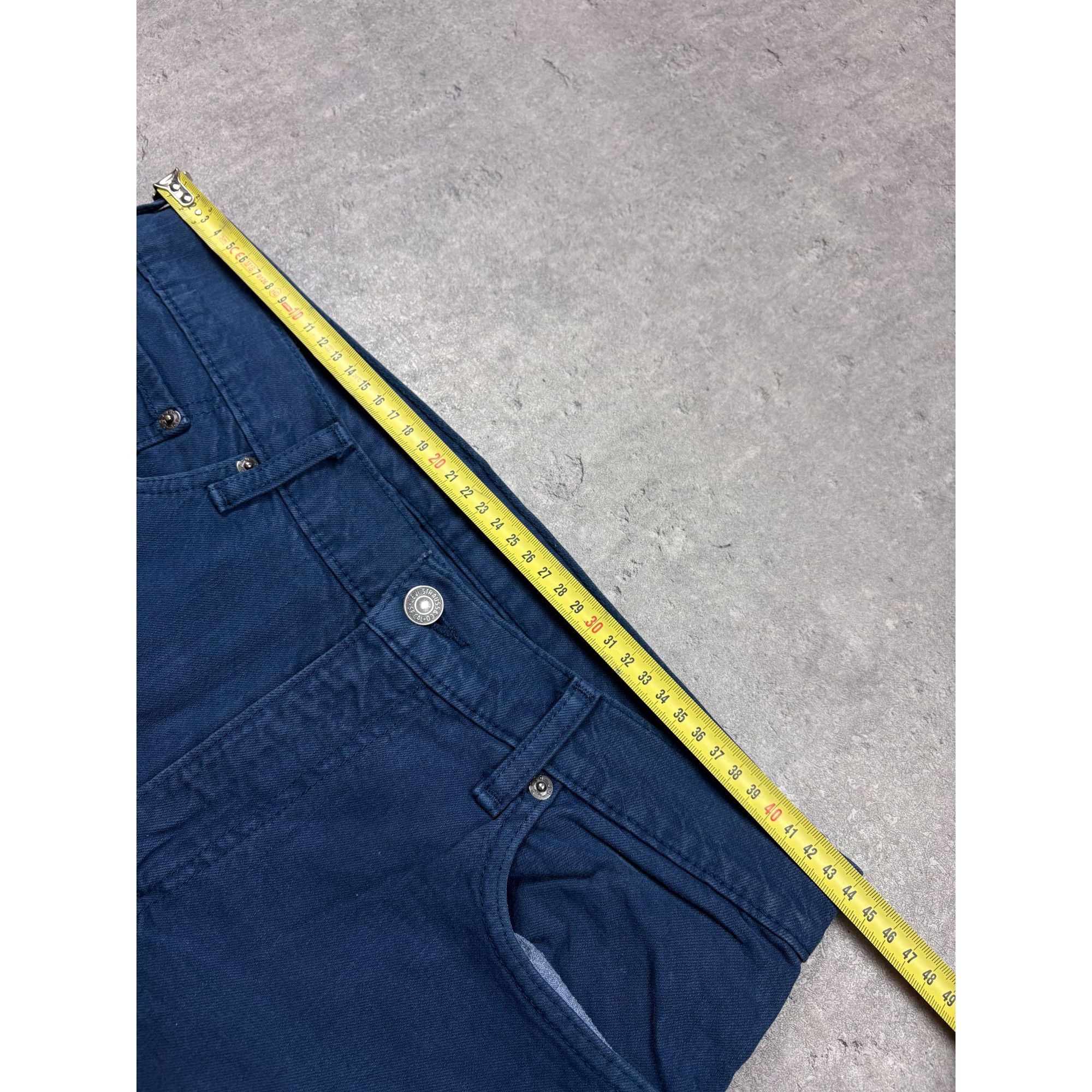Levi's Levi's 513 Slim Straight Jeans - W33 L34 - Deep Petrol Blue Size US 33 - 7 Thumbnail