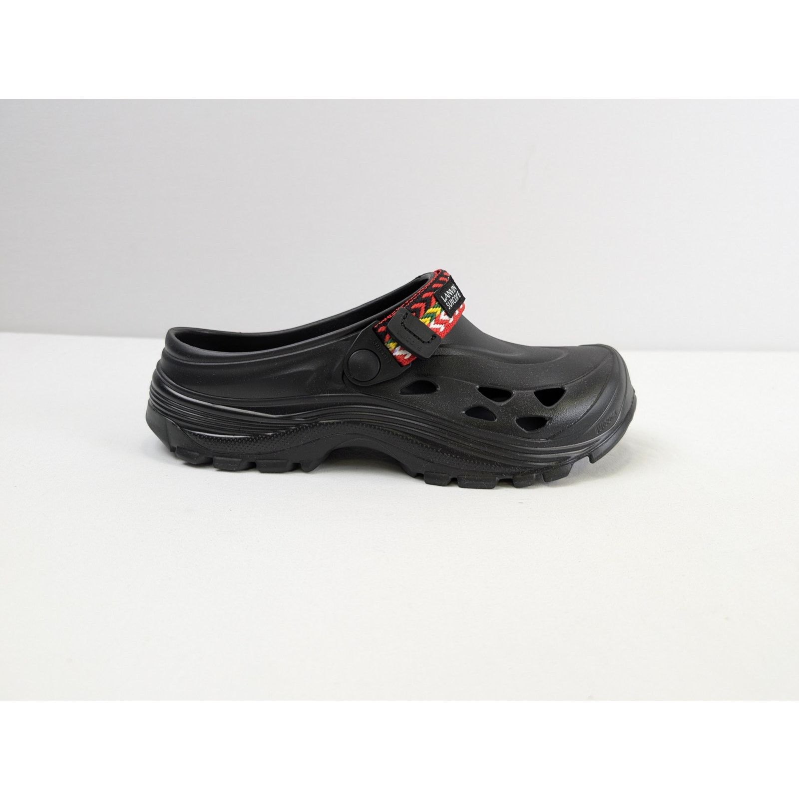 Lanvin × Suicoke o1rshd1 Mok Curb Laces Mule Slipper sandal in Black Size US 8 / EU 41 - 4 Thumbnail