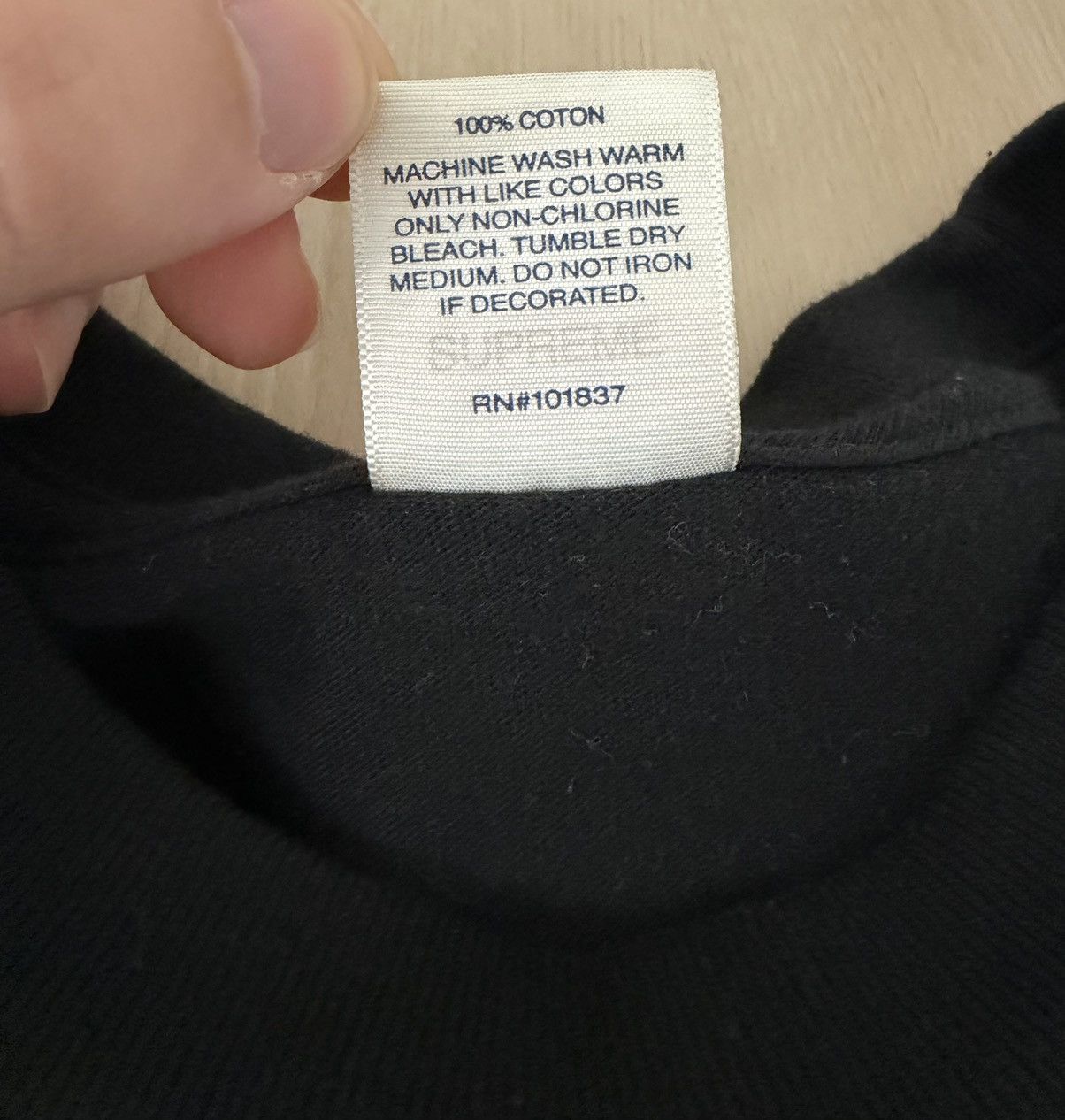 Supreme Supreme FW19 Eat Me Tee Black Size US M / EU 48-50 / 2 - 6 Thumbnail