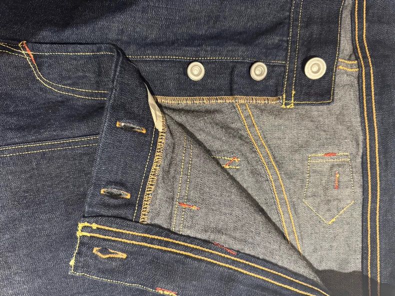 Freewheelers Freewheelers Blue-dyed Paris-buttoned shorts Size US 34 / EU 50 - 8 Thumbnail
