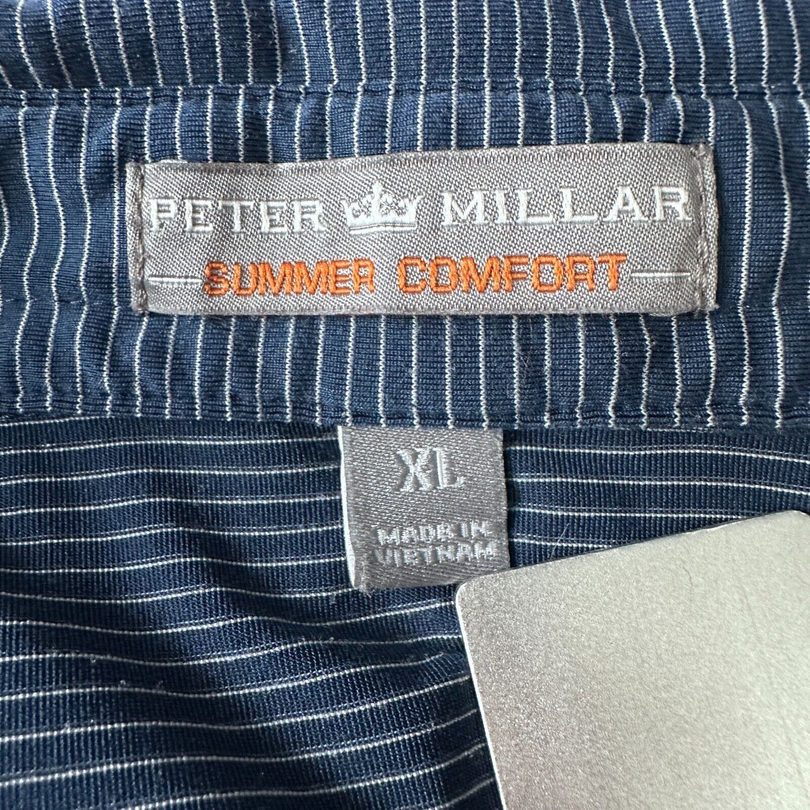 Peter Millar Peter Millar Summer Comfort Polo Shirt Men’s XL Blue White Size US XL / EU 56 / 4 - 5 Thumbnail