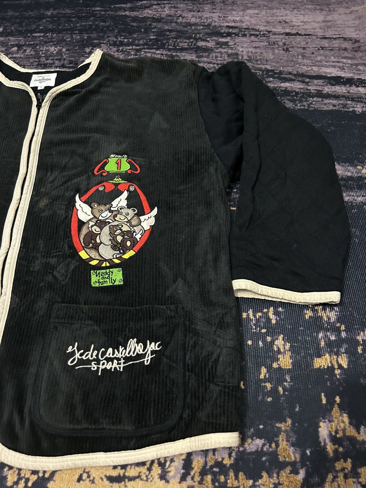 Jean Charles De Castelbajac Jean Charles De Castelbajac Family Liff Corduroy Jacket Size US L / EU 52-54 / 3 - 5 Thumbnail