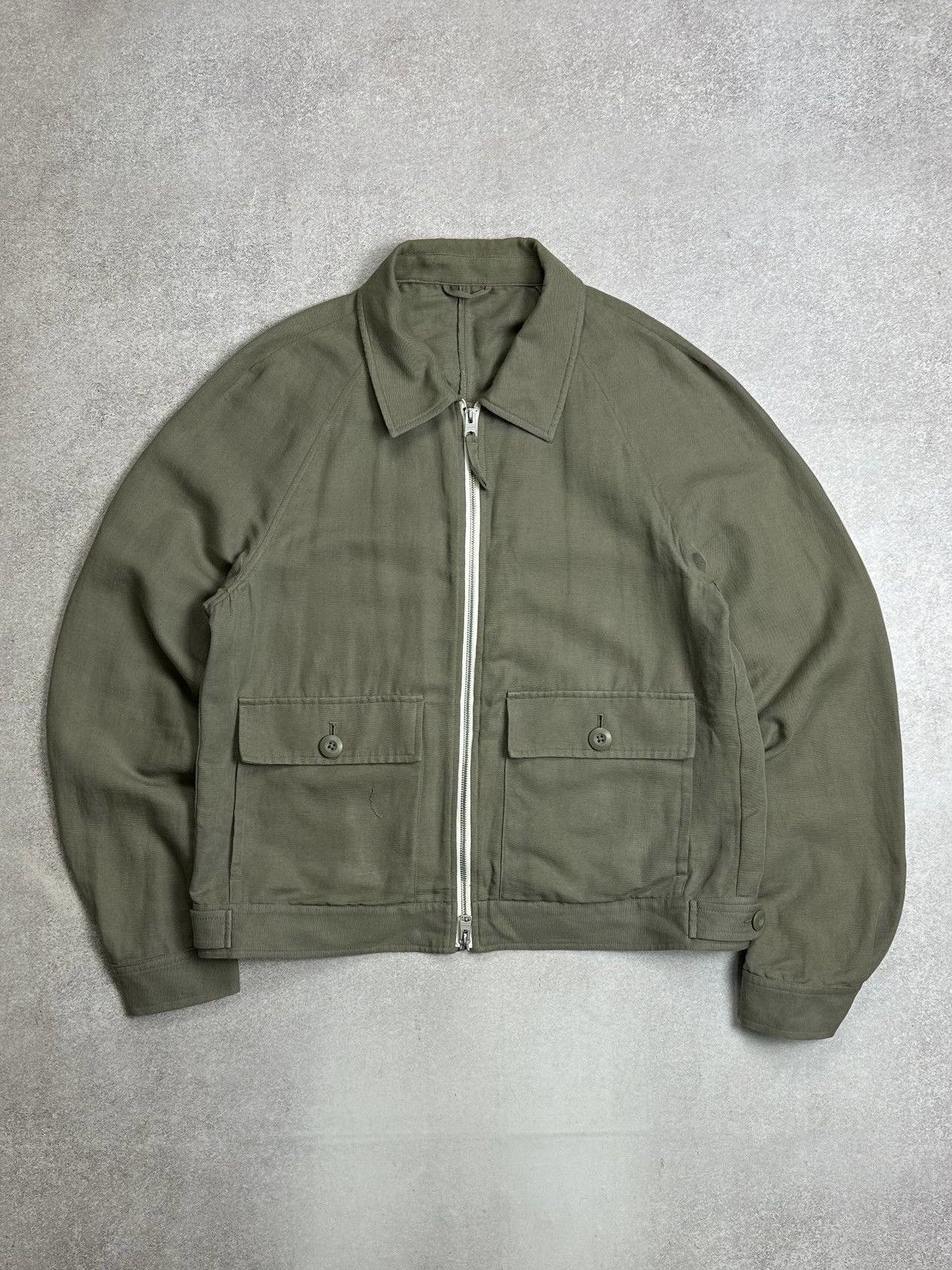Allsaints Vintage Allsaints Cotton Mens Zip Jacket Old Money L Size US L / EU 52-54 / 3 - 1 Thumbnail
