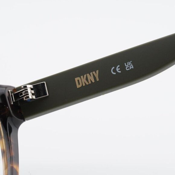 DKNY DKNY DK5063 281 Eyeglasses - Havana/Black 54mm Square Frame Size ONE SIZE - 9 Thumbnail