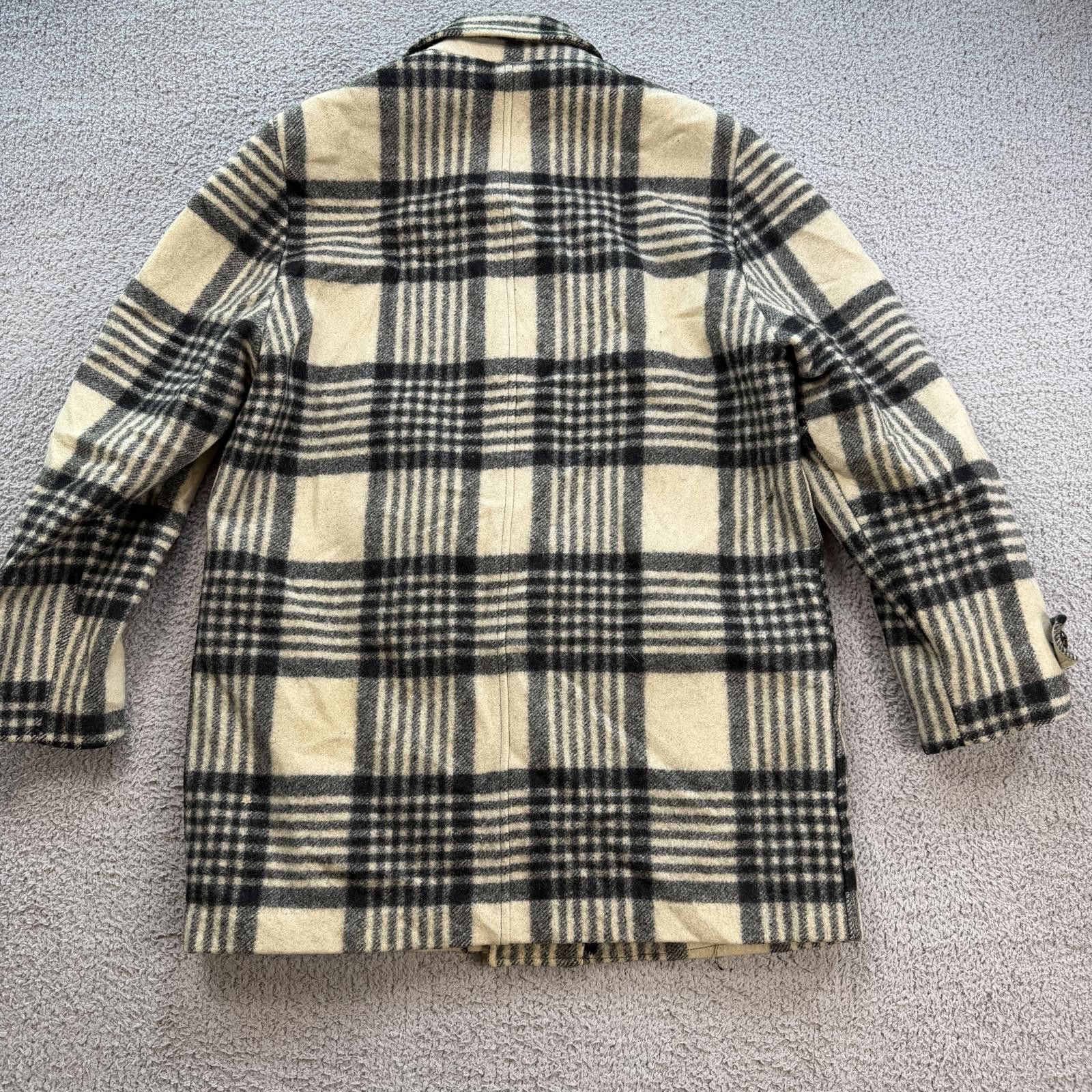 Pendleton Vintage 60s Pendleton Wool Plaid Coat Jacket USA Made Size US S / EU 44-46 / 1 - 2 Thumbnail