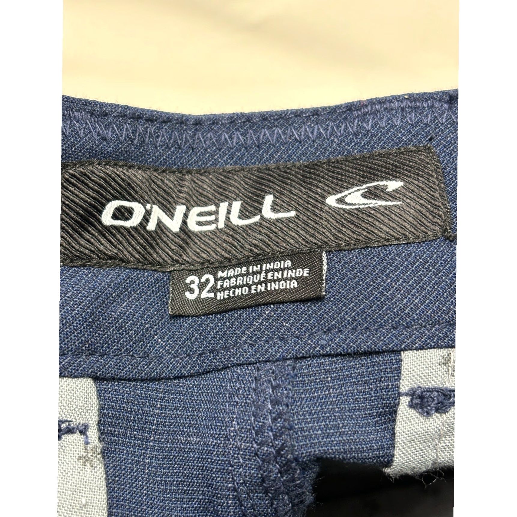 O'Neill O'Neill Men's Blue Plaid Hybrid Shorts - Casual, Travel, Beach, Size 32 Size US 32 / EU 48 - 6 Thumbnail