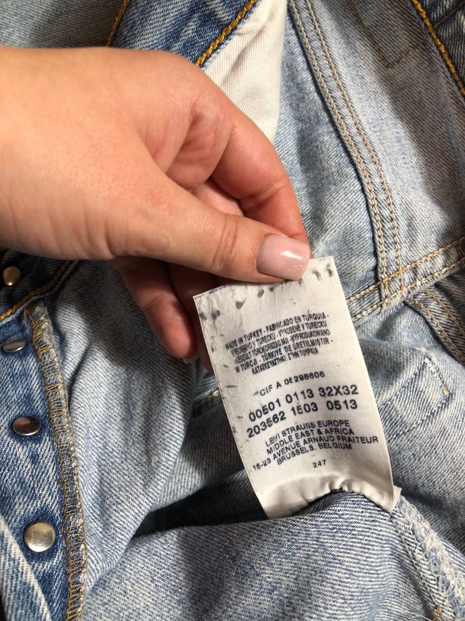 Levi's Vintage 90s Levi’s 501 Boot Cut Made in USA Size US 32 / EU 48 - 3 Thumbnail