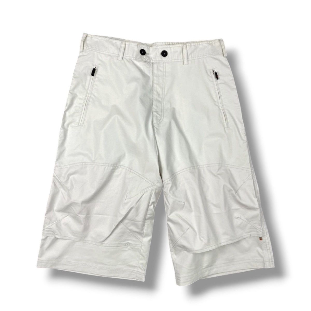 Nike × Nike ACG × Vintage Vintage Nike Swoosh Drill Shorts Size 32 Size US 32 / EU 48 - 1 Thumbnail