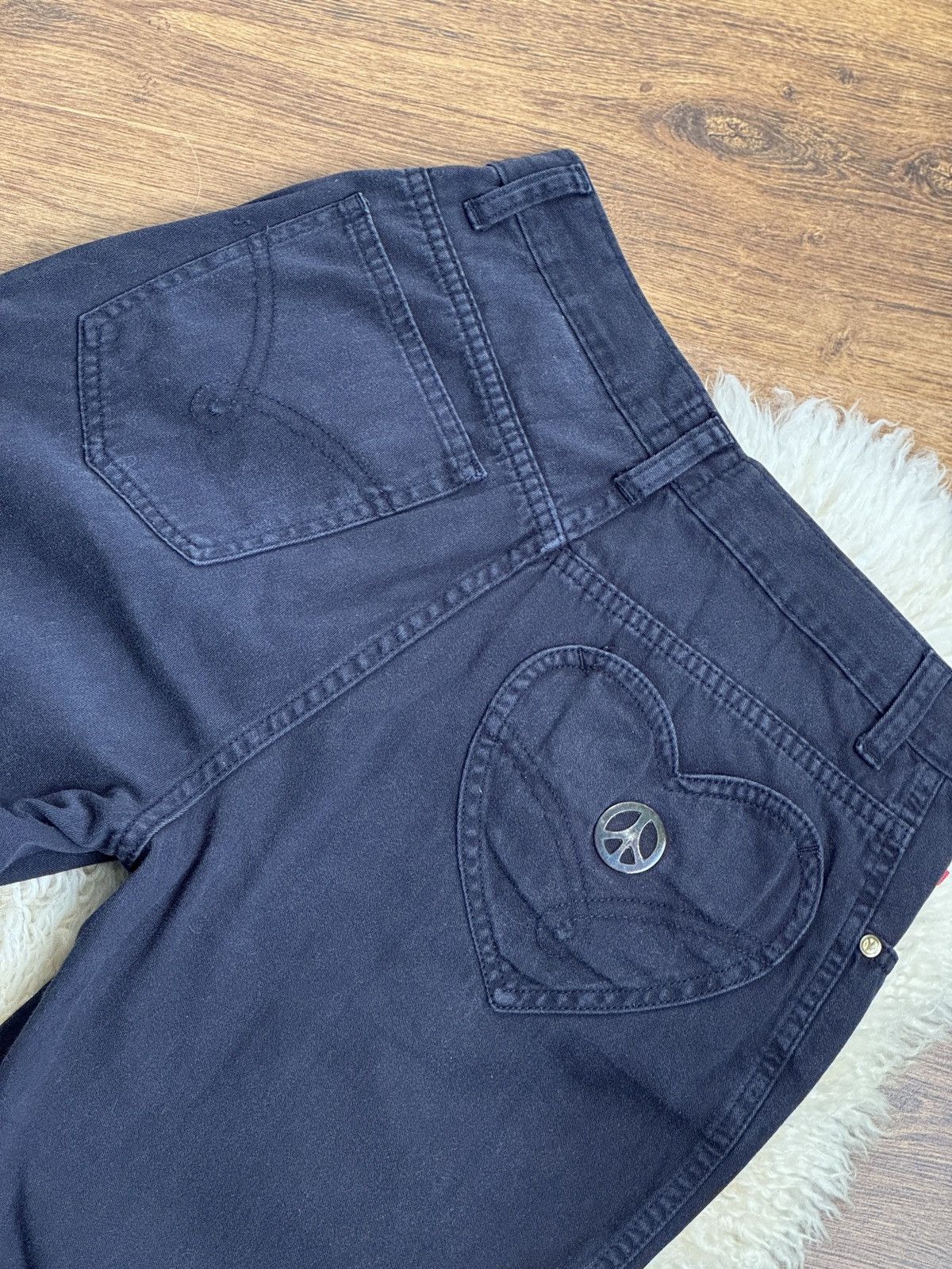 Moschino Vintage Moschino Jeans Made in Italy Women’s Dark Navy Pants Size 30" / US 8 / IT 44 - 6 Thumbnail