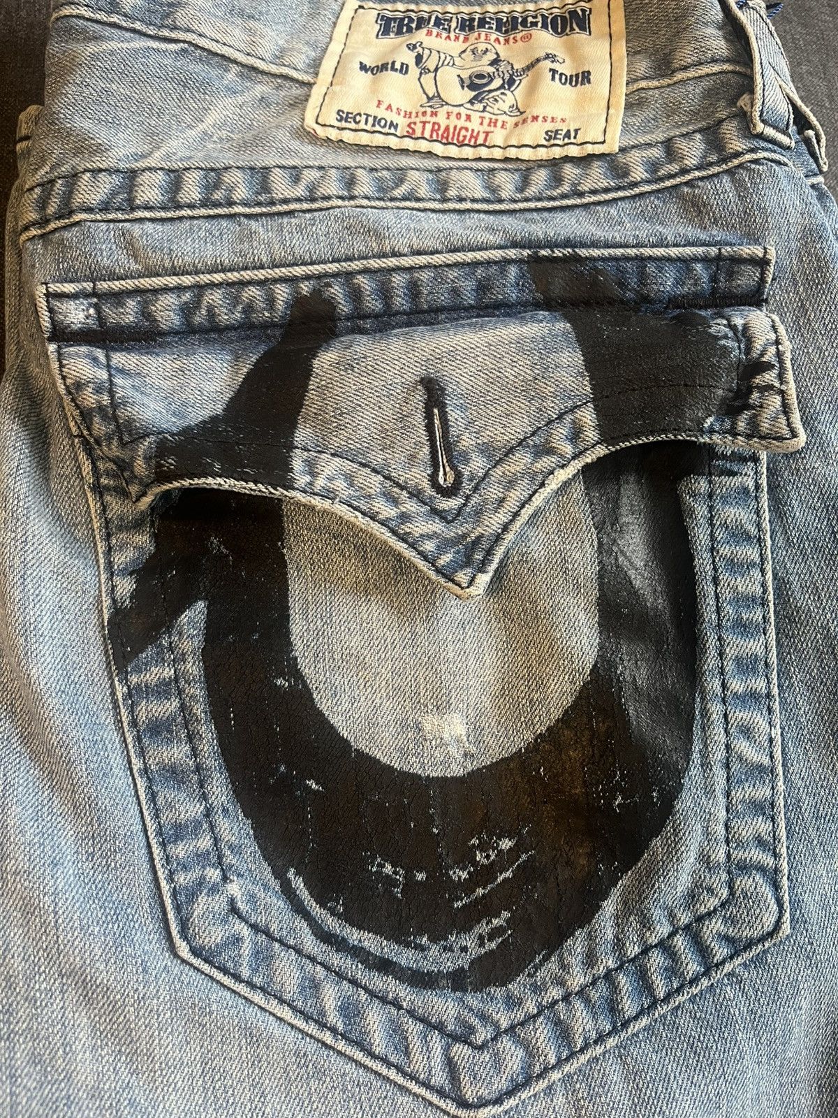 True Religion True Religion Straight leg Denim Jeans Size US 34 / EU 50 - 1 Thumbnail