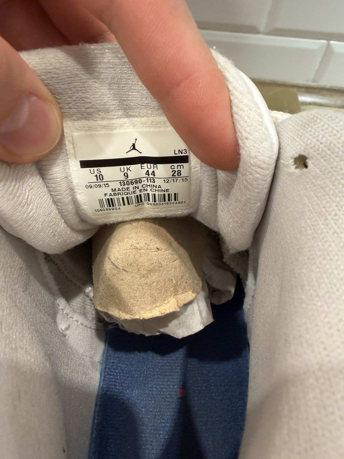 Jordan Brand Jordan 12 French Blue Size US 10 / EU 43 - 9 Thumbnail
