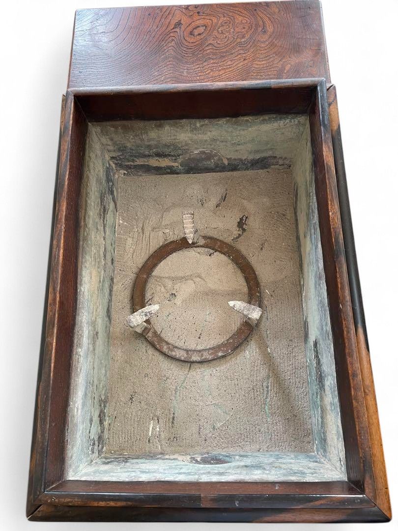 Other Japanese Hibachi Chest Plants or Fire Brown Antique Edo Wood Size ONE SIZE - 3 Thumbnail