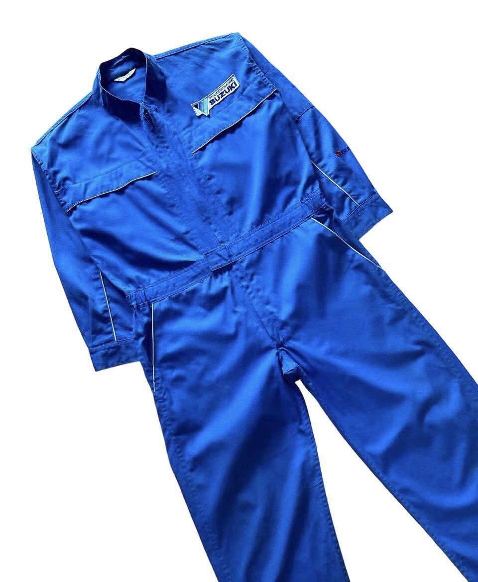 Japanese Brand Suzuki Special Version Mechanic Coverall Size US 36 / EU 52 - 2 Thumbnail